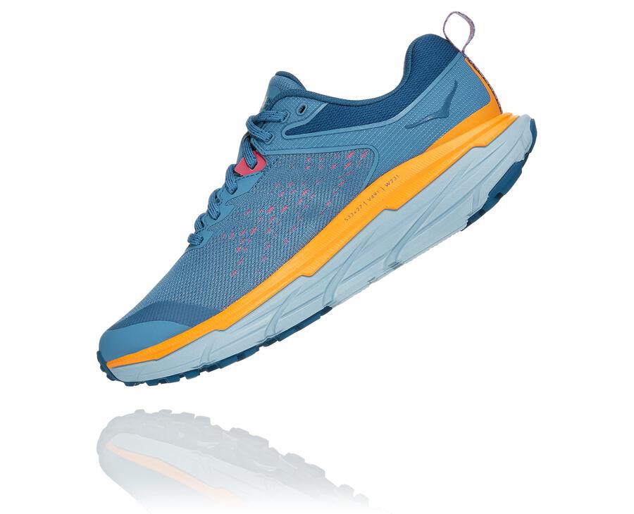 Hoka Australia One One Challenger ATR 6 - Womens Trail Shoes Blue - GSEOQ-7068